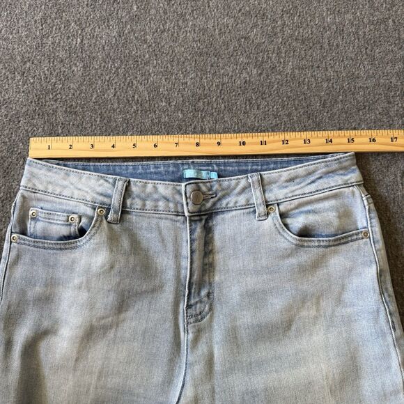 J. MCLAUGHLIN Women’s 6 Straight Leg Classic Jeans High Rise Light Wash 30x30 - Picture 8 of 11